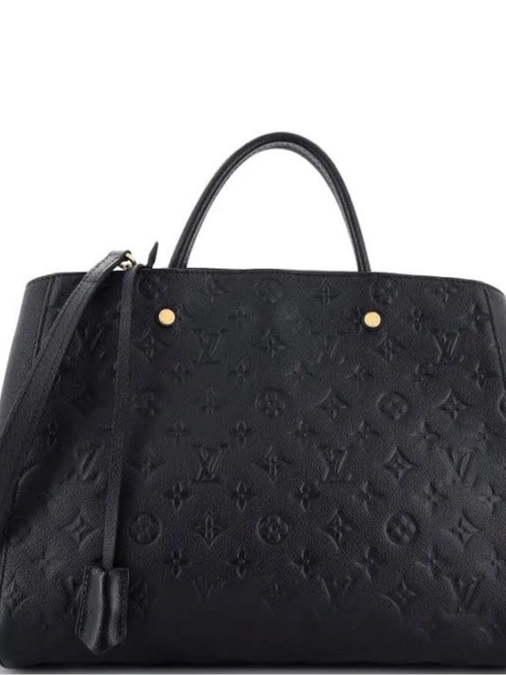 Louis Vuitton Montaigne Empreinte GM 
Black Monogram with Gold Hardware